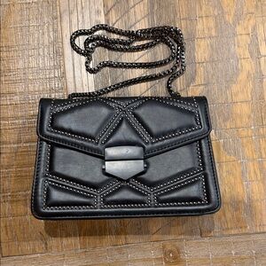 Black Studded Women's Bag
